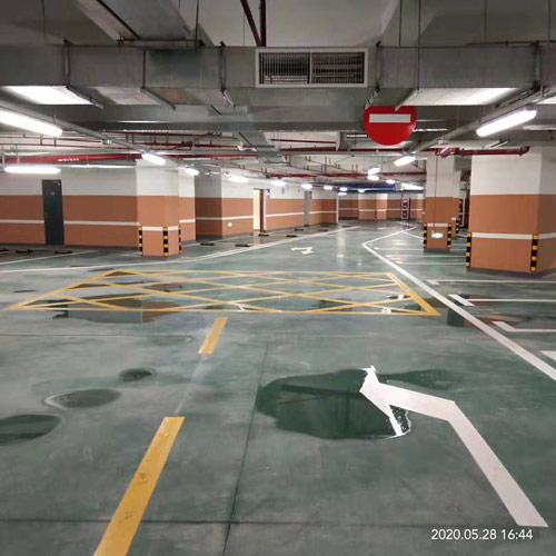 西安飛揚(yáng)市政停車場劃線施工項目